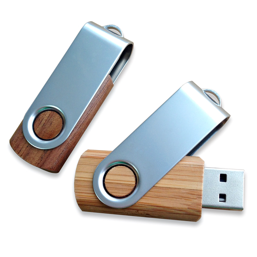 Деревянная USB флешка "Twist" — фото 1